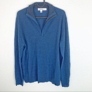 Calvin Klein Men Blue Sweater - size M